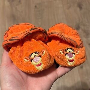 Vintage Disney Tigger Baby Booties